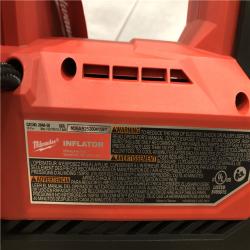AS-IS Milwaukee 18-Volt Lithium-Ion Cordless Electric Portable Inflator (Tool-Only)