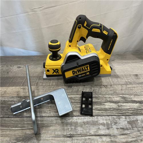 AS-IS DEWALT 20V MAX XR Cordless Brushless 3-1/4 in. Planer (Tool Only)