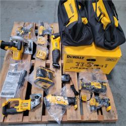 CALIFORNIA AS-IS DEWALT 9 TOOL COMBO KIT