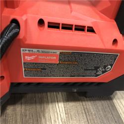 AS-IS Milwaukee 18-Volt Lithium-Ion Cordless Electric Portable Inflator (Tool-Only)