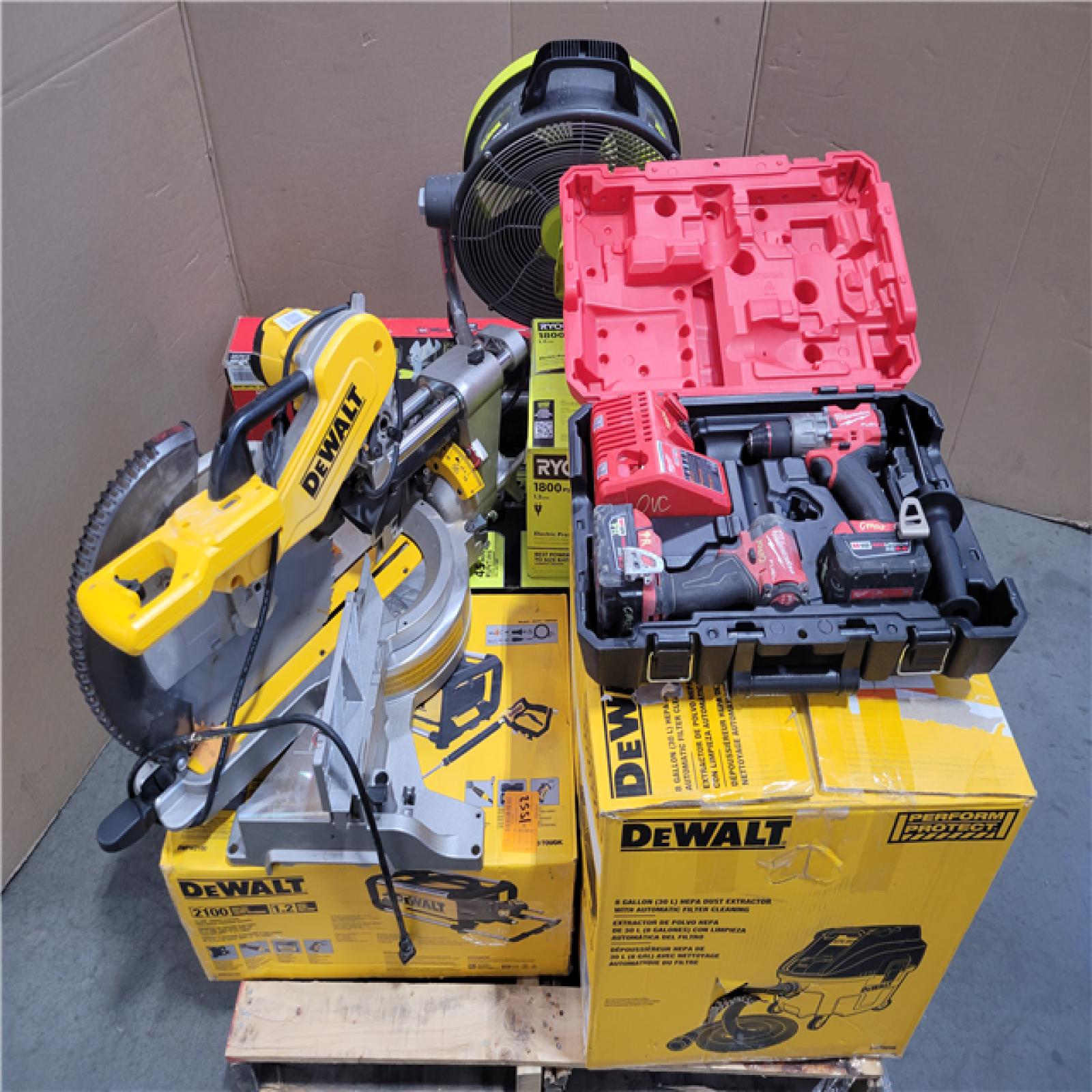 CALIFORNIA AS-IS TOOL PALLET