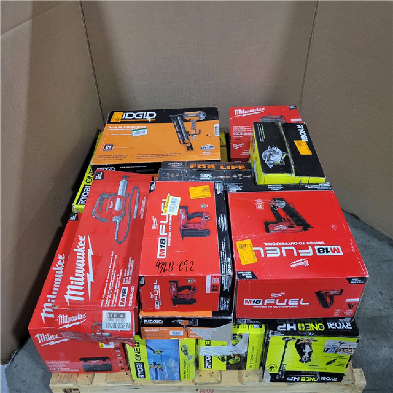 CALIFORNIA AS-IS TOOL PALLET