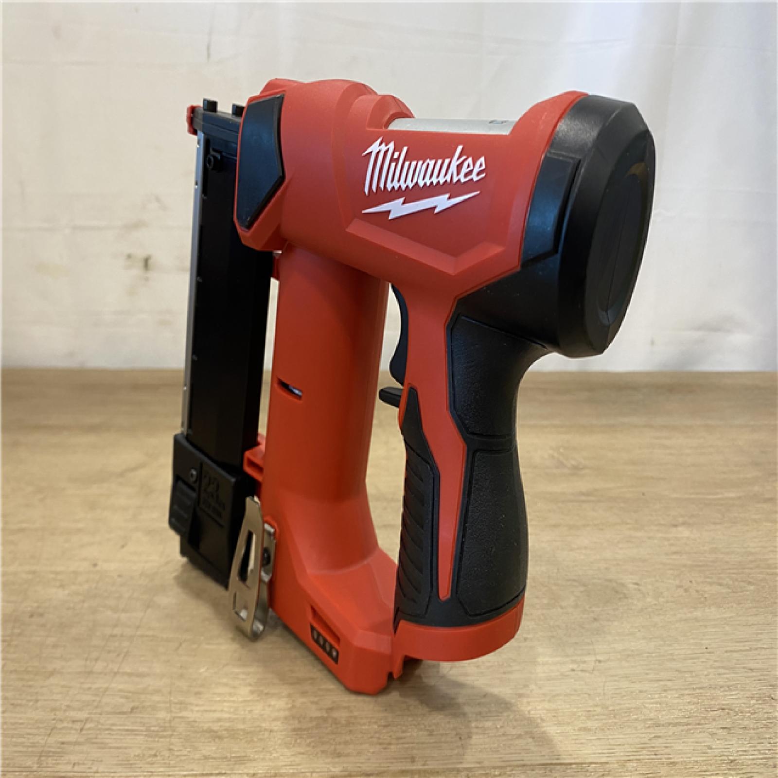 AS-IS Milwaukee M12 12-Volt 23-Gauge Lithium-Ion Cordless Pin Nailer (Tool-Only)