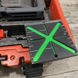 AS-IS Milwaukee 12-Volt Lithium-Ion Cordless Green 250 ft. 3-Plane Laser Level Kit