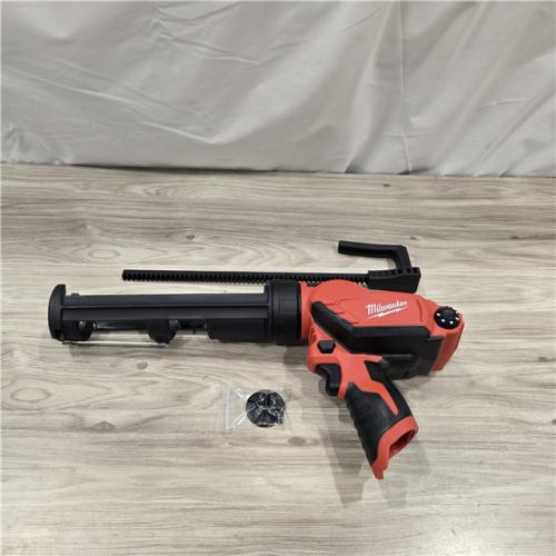 AS-IS Milwaukee 2441-20 M12 12V Cordless 10oz Caulk/Adhesive Gun (Tool Only)