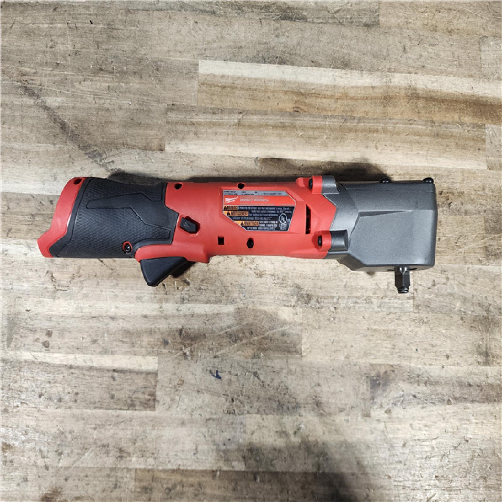 HOUSTON LOCATION - AS-IS Milwaukee FUEL 12V Lithium-Ion Brushless Cordless 3/8 in. Right Angle Impact Wrench (Tool-Only)