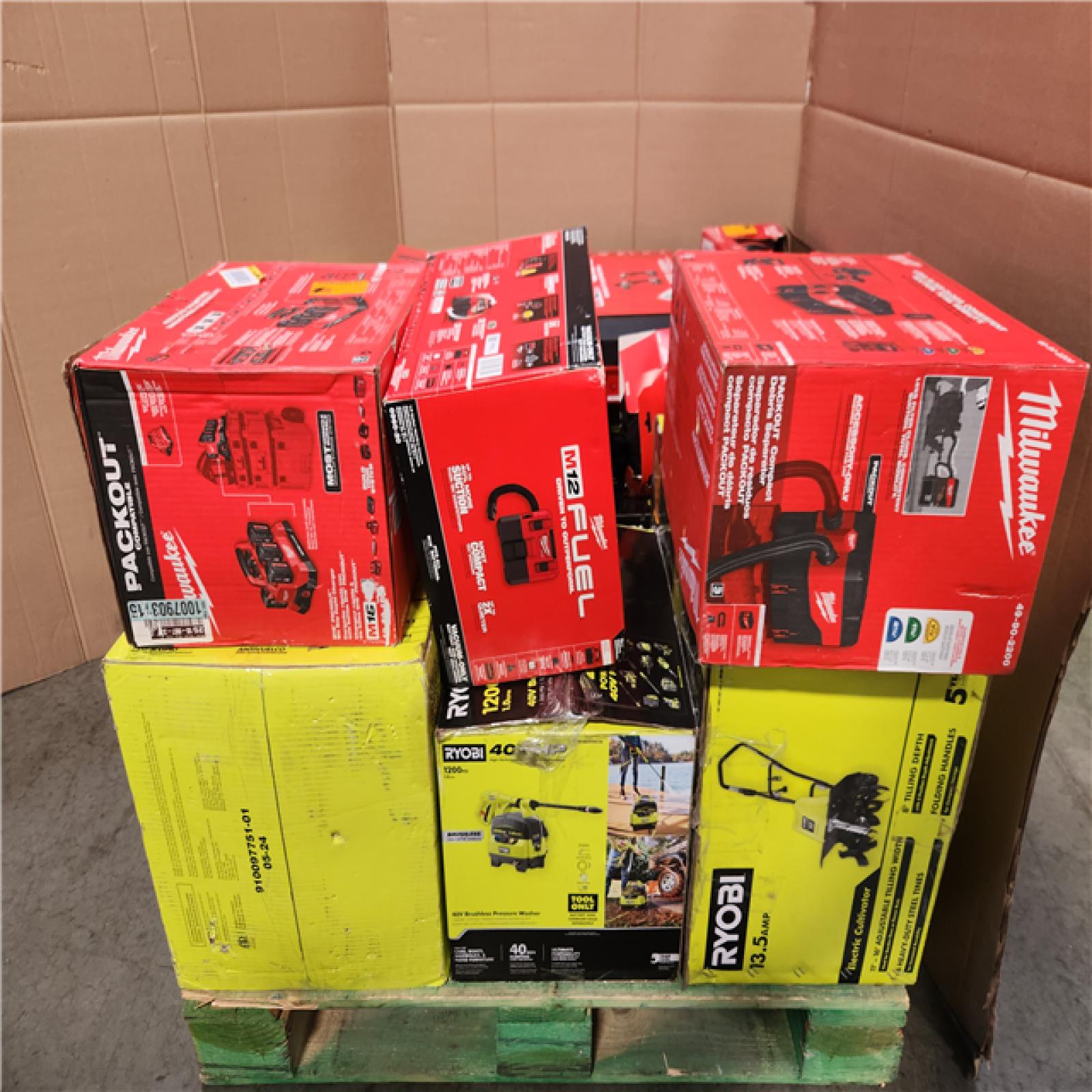 CALIFORNIA AS-IS TOOL PALLET