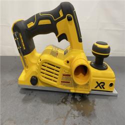 AS-IS - DEWALT 20V MAX XR Cordless Brushless 3-1/4 in. Planer