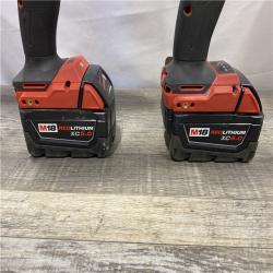 AS-IS Milwaukee FUEL 18V Lithium-Ion Brushless Cordless Hammer Drill and Impact Driver Combo Kit