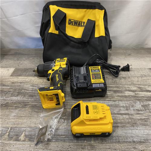 AS-IS DEWALT ATOMIC 20V Cordless 1/2 in. Compact Hammer Drill Kit