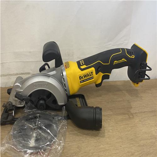 AS-IS DEWALT ATOMIC 20V MAX Cordless Brushless 4-1/2 in. Circular Saw (Tool Only)