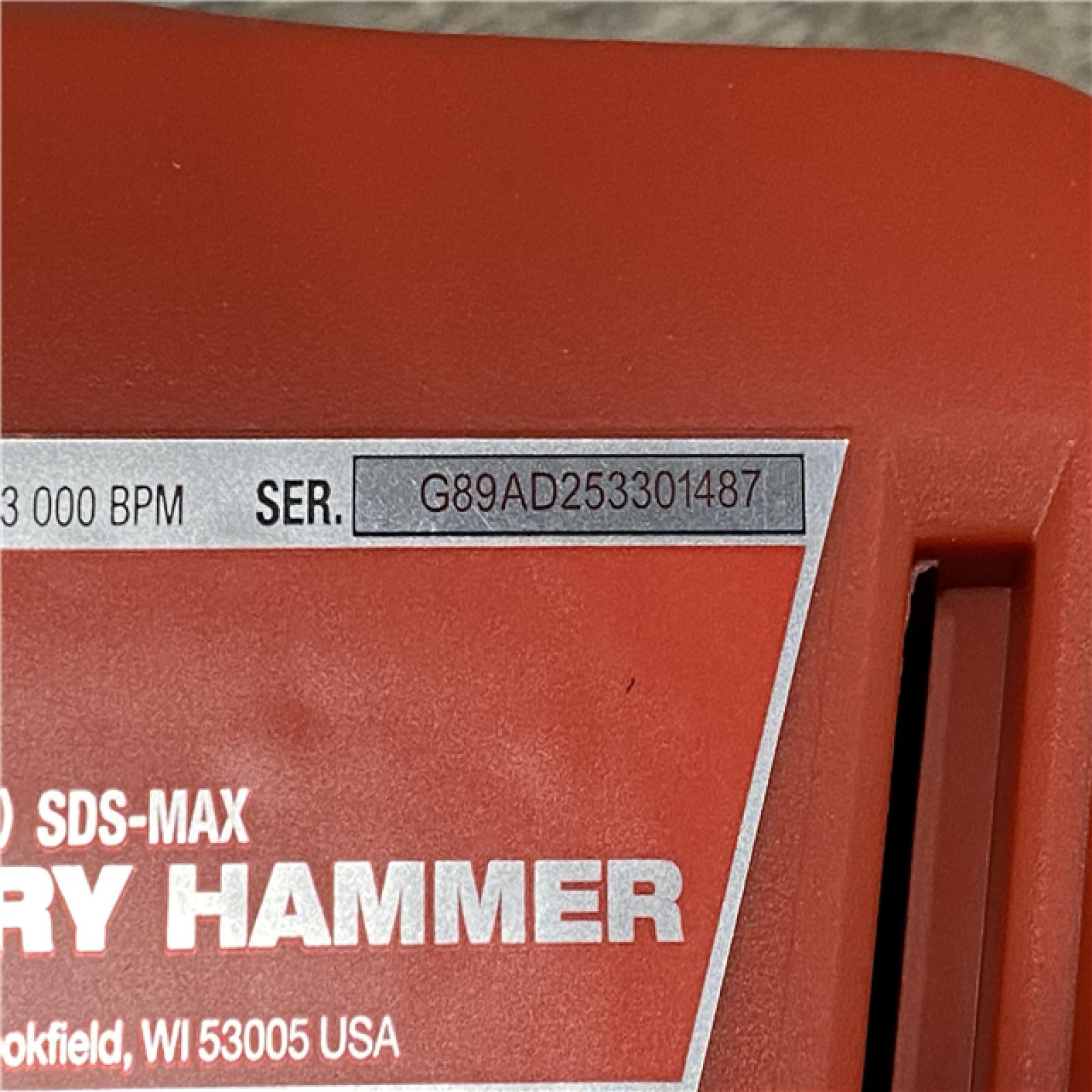 AS-IS Milwaukee FUEL 18V Lithium-Ion Brushless Cordless 1-9/16 in. SDS-Max Rotary Hammer (Tool-Only)