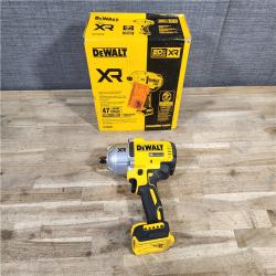 HOUSTON LOCATION - AS-IS DEWALT 20V MAX XR Lithium-Ion Cordless 1/2 High Torque Hog Ring Anvil Impact Wrench (Tool Only)