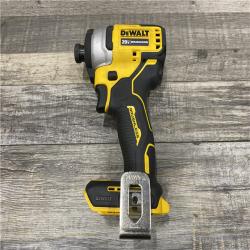 AS-IS DEWALT Atomic 20V Max Lithium-Ion Brushless Cordless Compact 1/4 in. Impact Driver Kit