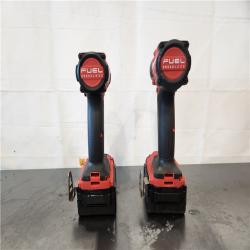 AS-IS- Milwaukee FUEL 18V Lithium-Ion Brushless Cordless Hammer Drill and Impact Driver Combo Kit