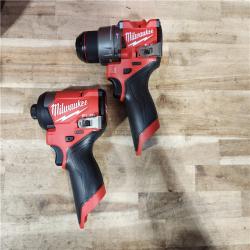 HOUSTON LOCATION - AS-IS (APPEARS LIKE NEW) Milwaukee FUEL 12-Volt Lithium-Ion Brushless Cordless Hammer Drill and Impact Driver Combo Kit