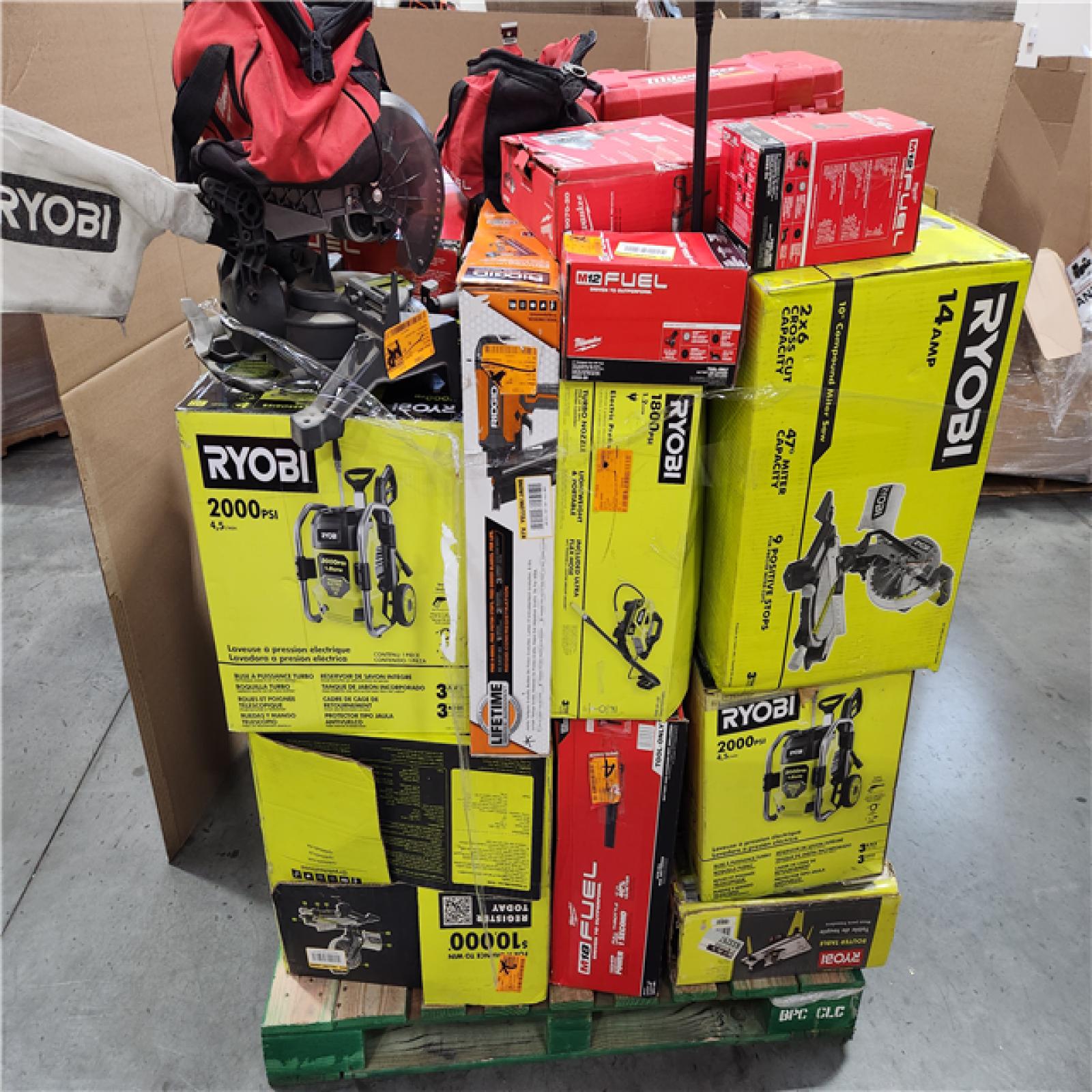 CALIFORNIA AS-IS TOOL PALLET