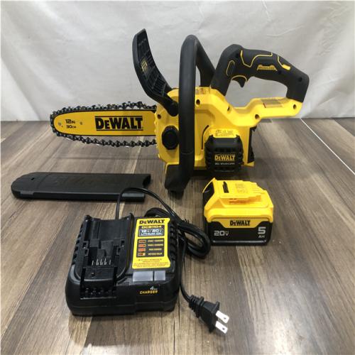 AS-IS DEWALT 20V MAX Compact 12 Brushless Cordless Chainsaw Kit