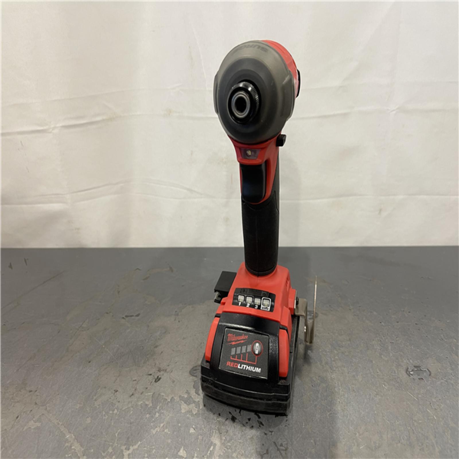 AS-IS - Milwaukee M18 FUEL SURGE 18V Lithium-Ion Brushless Cordless 1/4 in. Hex Impact Driver w/2.0ah Battery