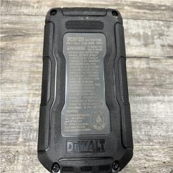 AS-IS DEWALT 20V MAX XR POWERSTACK Lithium-Ion Battery Starter Kit with 3.5Ah Battery and Charger