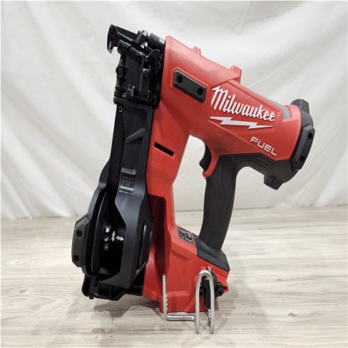 AS-IS Milwaukee FUEL 18-Volt Lithium-Ion Brushless Cordless Coil Roofing Nailer (Tool Only)