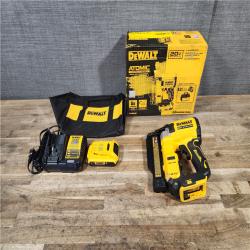 HOUSTON LOCATION - AS-IS DEWALT ATOMIC 20V MAX Lithium Ion Cordless 23 Gauge Pin Nailer Kit