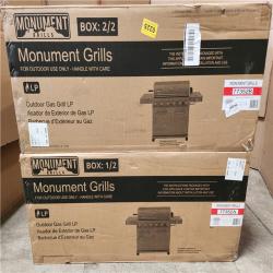 Phoenix Location NEW Monument Grills 6-Burner Propane Gas Grill in Stainless with LED Controls, Side Burner and Rotisserie Kit