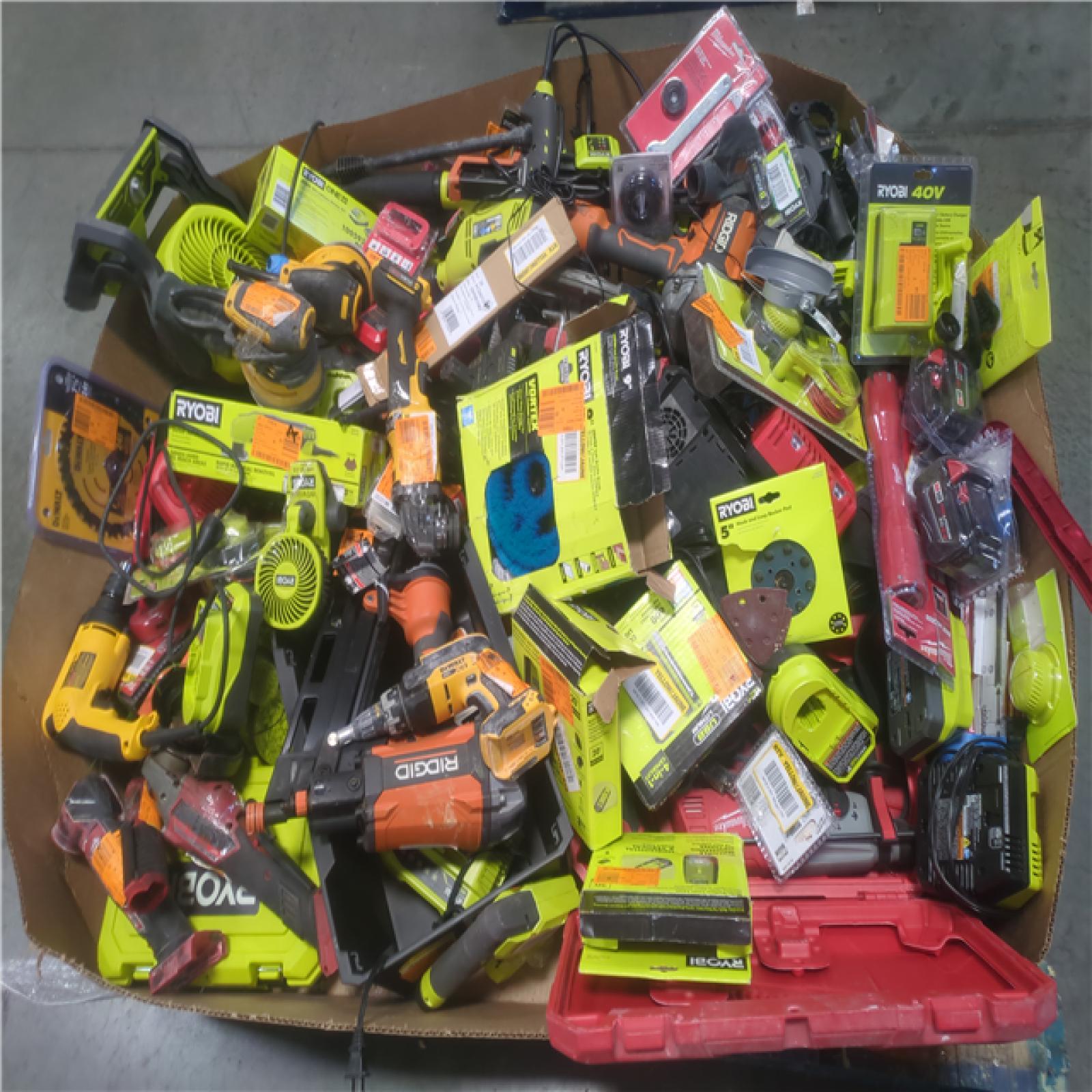 CALIFORNIA AS-IS TOOL PALLET