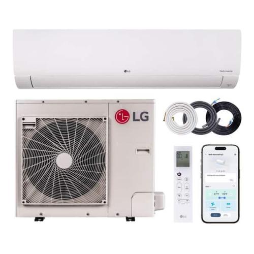 Phoenix USED LG 20 SEER2 36 000 BTU Wi-Fi ready Duct-free Mini Split Heater & Air Conditioning Inverter Driven Heat Pump-208-230V