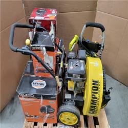 CALIFORNIA AS-IS OUTDOOR POWER EQUIPMENT
