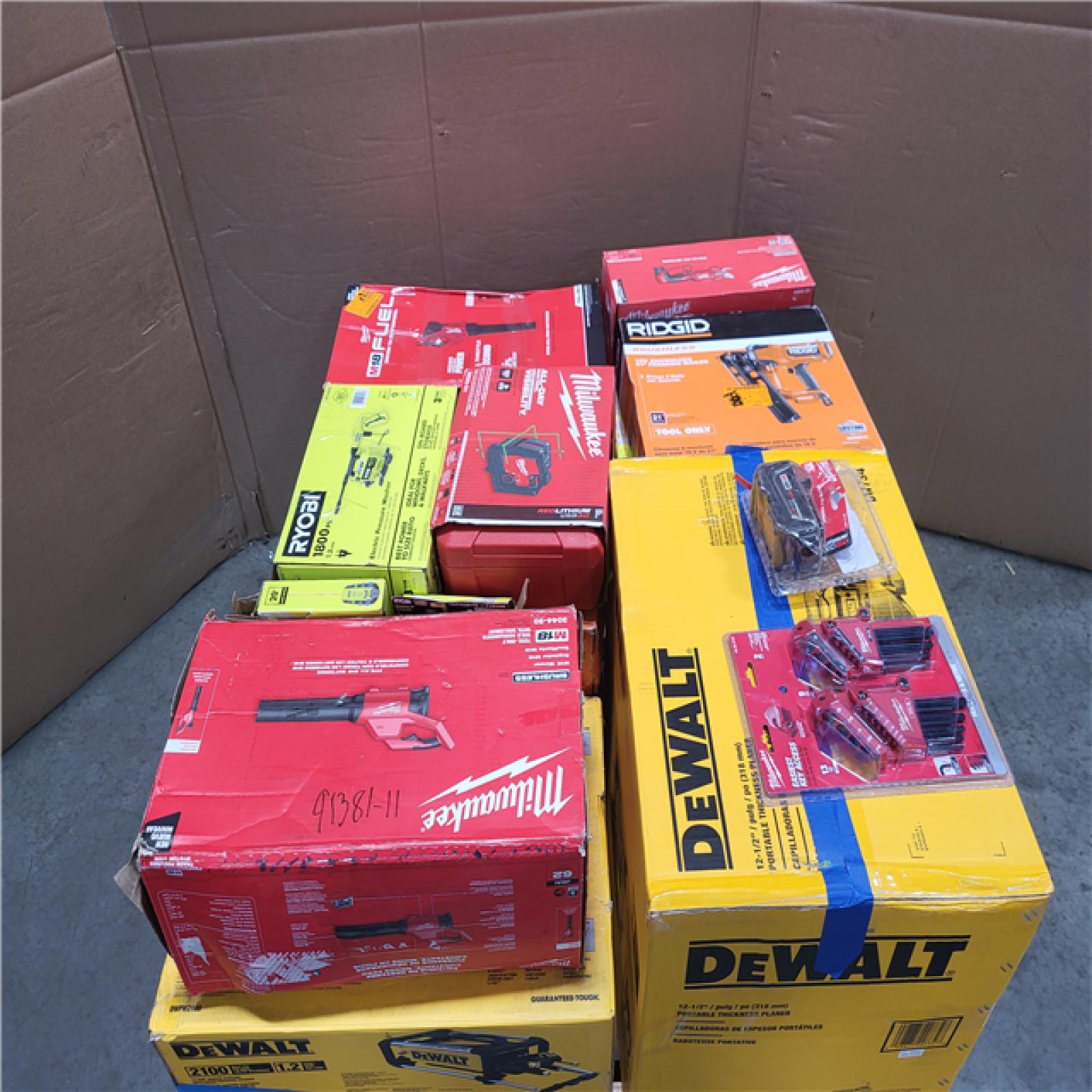 CALIFORNIA AS-IS TOOL PALLET