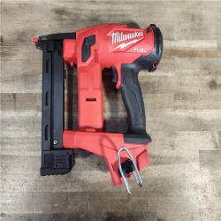 HOUSTON LOCATION - AS-IS MILWAUKEE FUEL 18-Volt Lithium-Ion Brushless Cordless 18-Gauge 1/4 in. Narrow Crown Stapler (Tool-Only)