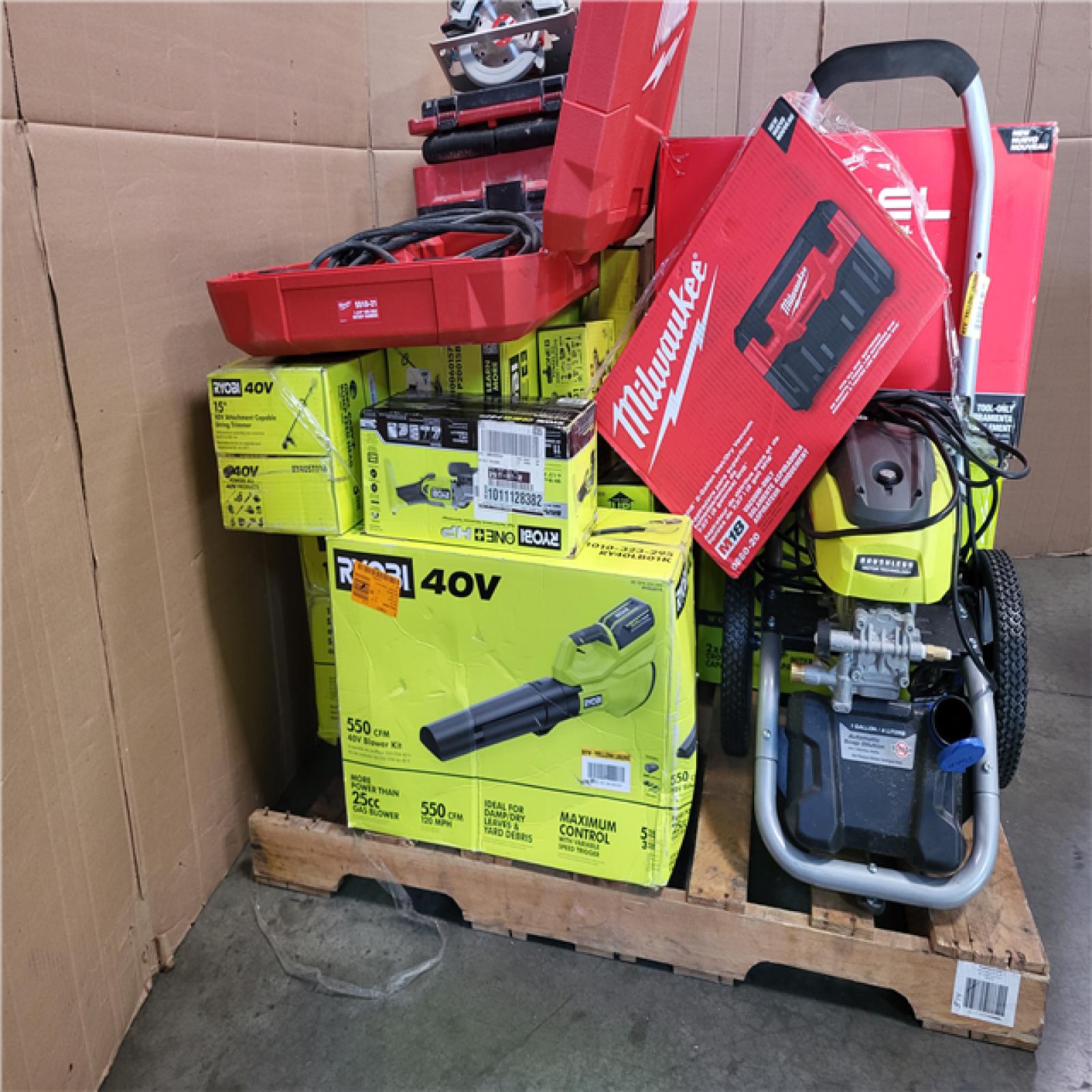 CALIFORNIA AS-IS TOOL PALLET