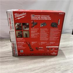 NEW Milwaukee 2626-21 M18 18V Cordless Oscillating Multi-Tool  Variable Speed  REDLITHIUM Battery Compatible  Fast Cutting  Sanding & Scraping Kit