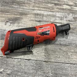 AS-IS Milwaukee 12V Lithium-Ion Cordless 3/8 in. Ratchet (Tool-Only)
