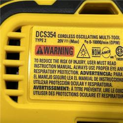 AS-IS DEWALT ATOMIC 20V MAX Cordless Brushless Oscillating Multi Tool (Tool Only)