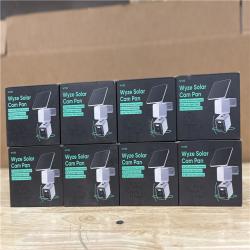 NEW! - Wyze Solar Cam Pan Security Camera (8 UNITS)