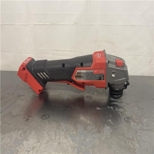 AS-IS- Milwaukee FUEL 18-Volt Lithium-Ion Brushless Cordless 4-1/2 in./5 in. Grinder W/Paddle Switch (Tool-Only)
