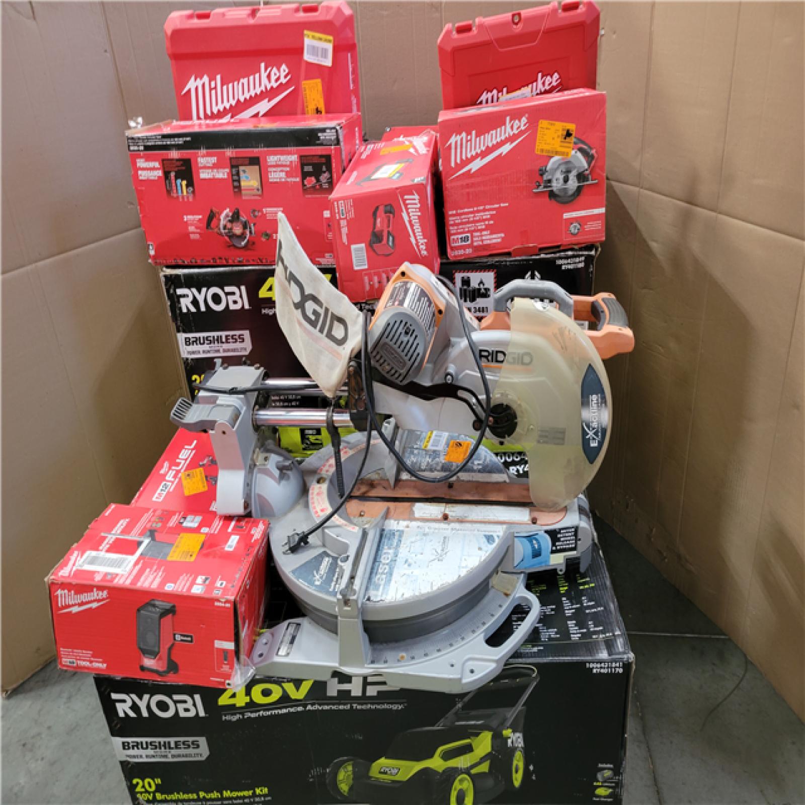 CALIFORNIA AS-IS TOOL PALLET