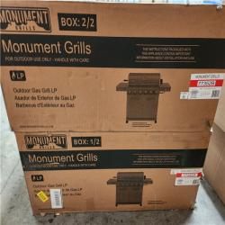 Phoenix Location NEW Monument Grills 6-Burner Propane Gas Grill in Stainless with LED Controls, Side Burner and Rotisserie Kit