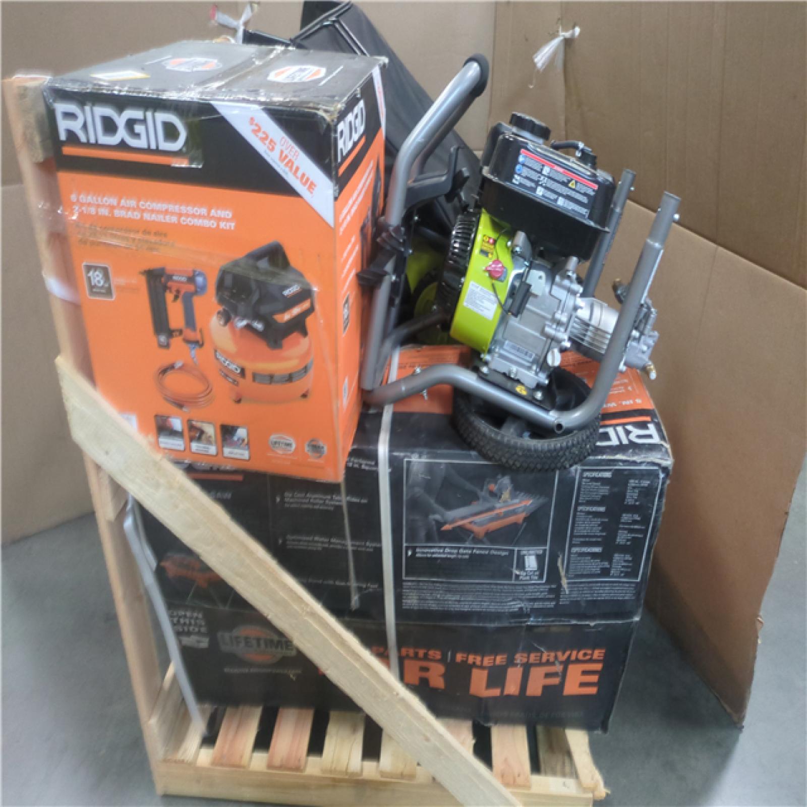 California AS-IS OUTDOOR POWER EQUIPMENT