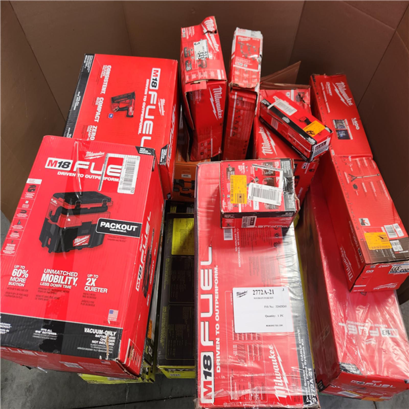 CALIFORNIA AS-IS TOOL PALLET