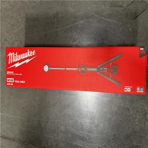 California NEW Milwaukee Rocket M18 Dual Power Tower Light (Tool Only)
