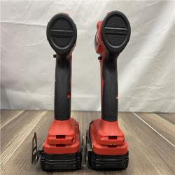 AS-IS Milwaukee 18V Lithium-Ion Brushless Cordless Compact Drill/Impact Combo Kit