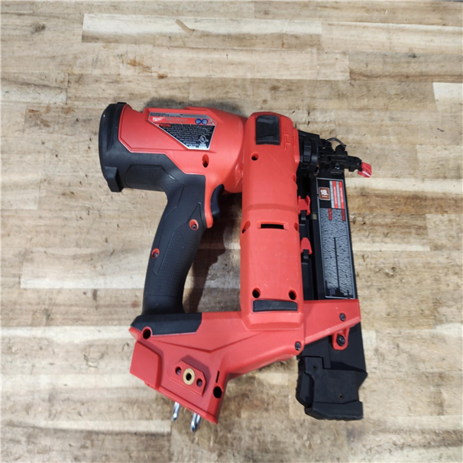 HOUSTON LOCATION - AS - IS Milwaukee FUEL 18-Volt Lithium-Ion Brushless Cordless Gen II 18-Gauge Brad Nailer (Tool-Only)