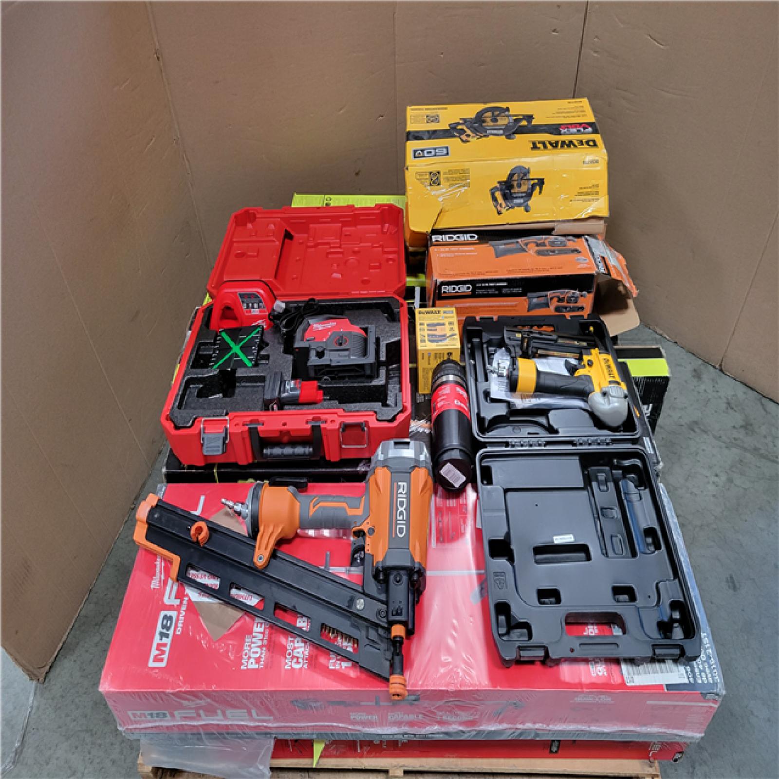 CALIFORNIA AS-IS TOOL PALLET