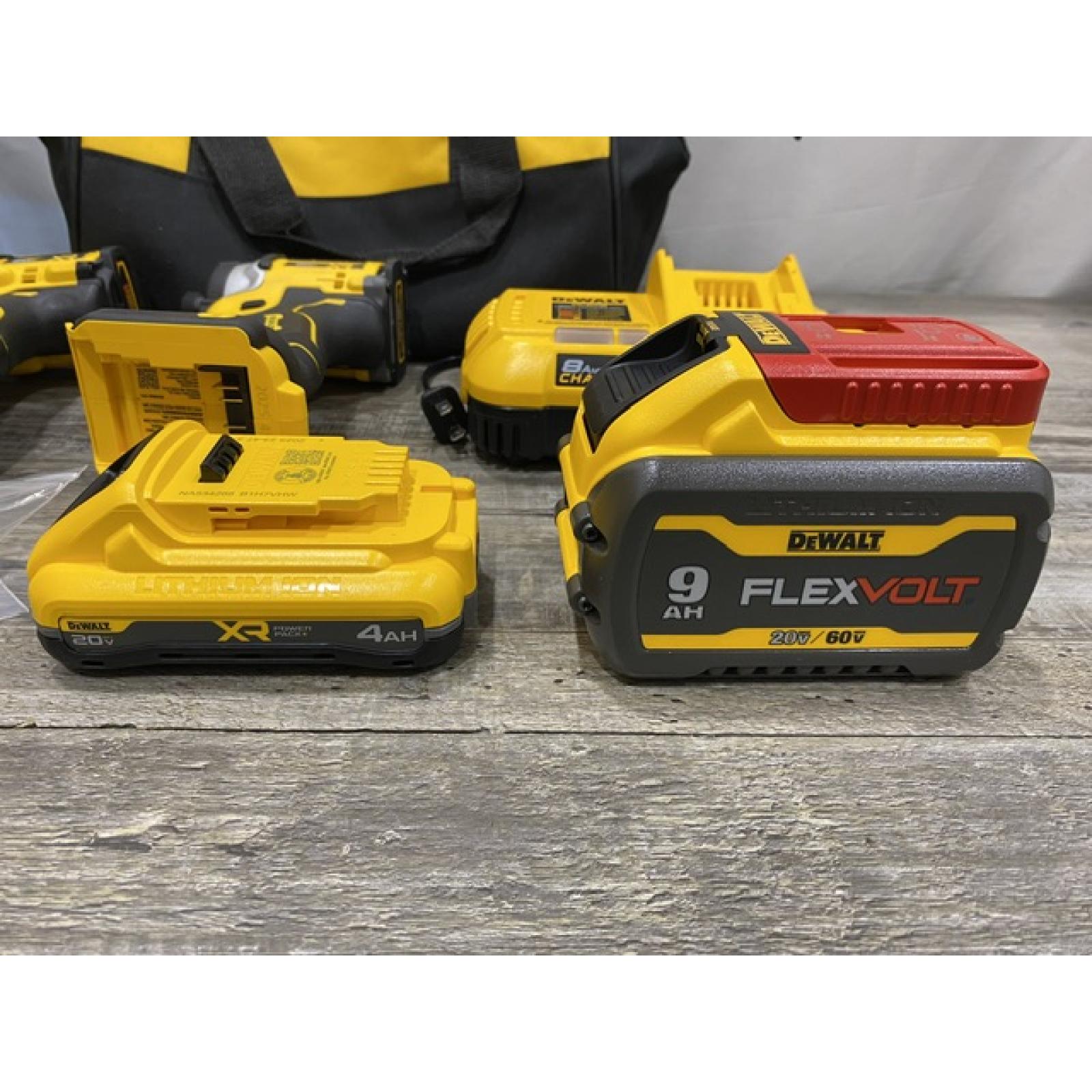 AS-IS DEWALT 20V Lithium-Ion Cordless 2-Tool Combo Kit