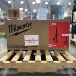 DALLAS LOCATION- AS-IS MILWAUKEE Compact Core Drill Stand (BOX 2 OF 2 STAND ONLY)