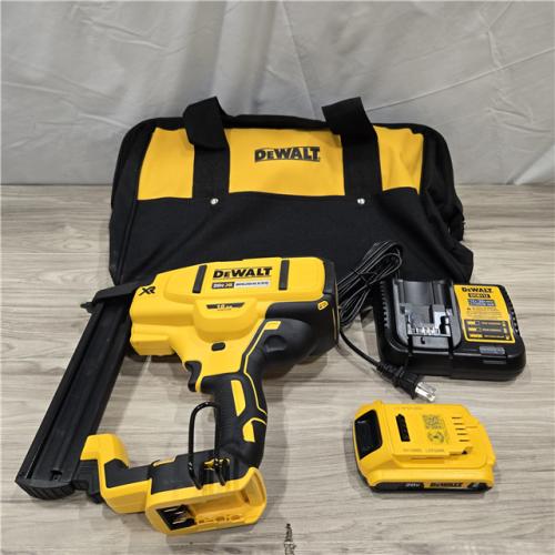 AS-IS DeWALT DCN681D1 20V MAX 18ga Cordless Narrow Crown Stapler Kit