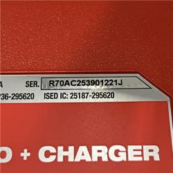 AS-IS Milwaukee Lithium-Ion Cordless PACKOUT Jobsite Radio/Speaker with Built-In Charger